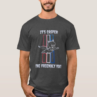 C@sper le T-shirt Fox convivial