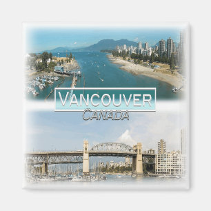 CA0030 America, Canada, Vancouver, Fridge  Magnet