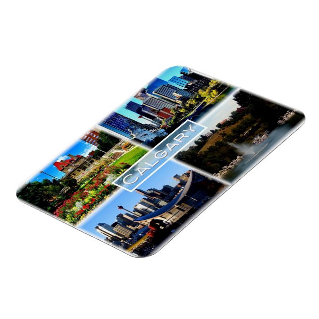 CA Alberta - Calgary - Garden of Blue Blood - Magnet (Left Side)