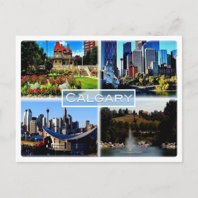 CA Alberta - Calgary - Garden of Blue Blood - Postcard (Front)
