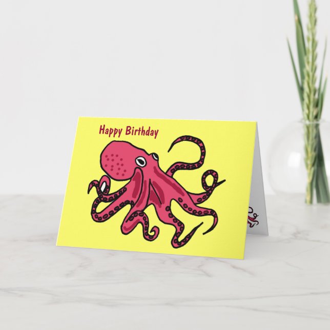 CA - Carte d'anniversaire d'anniversaire de naissa (Devant)