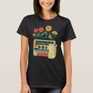 Ca for women  Retro Soul Flowers Wildflower 1 T-Shirt