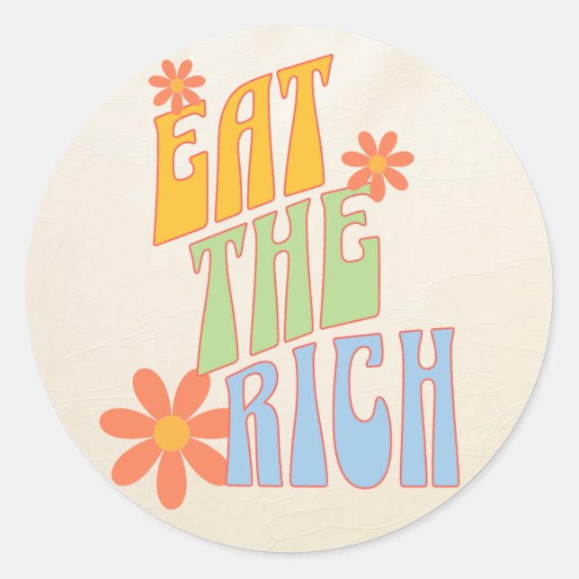 Ça Ira Classic Round Sticker (Front)