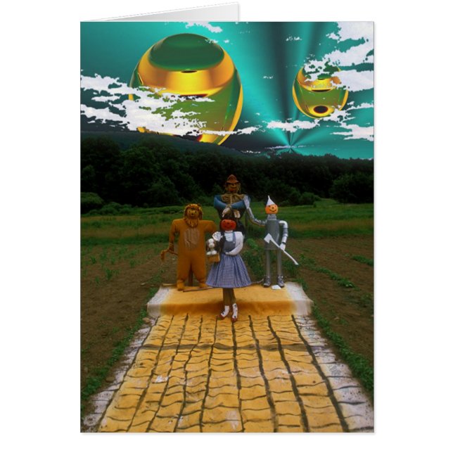 Ça ne ressemble pas au Kansas, Toto.. (Devant)