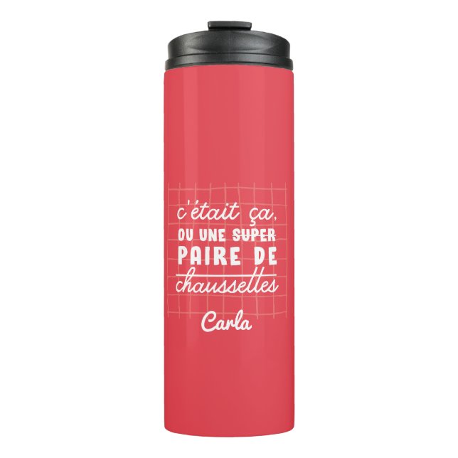 Ça ou une paire de chaussettes Thermal Tumbler (Front)