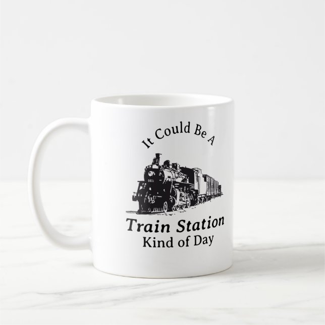 Ça Pourrait Être Une Gare Comme Une Mug De Day (Gauche)