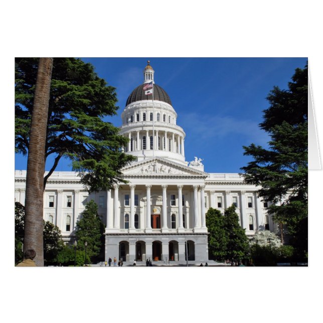 CA state capitol building - Sacramento (Front Horizontal)
