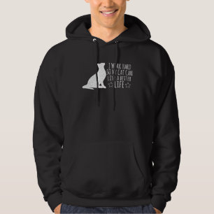 Ca  Statement Better Life Cat Hoodie