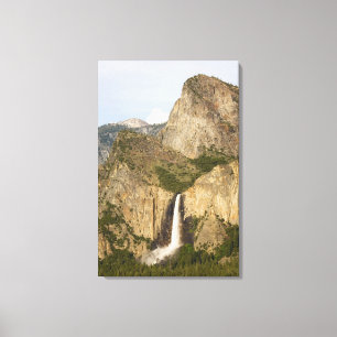 CA, Yosemite NP, Bridalveil Falls Canvas Print