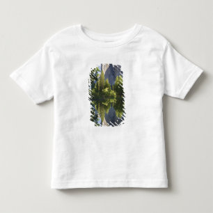 CA, Yosemite NP, El Capitan reflected in Merced Toddler T-shirt