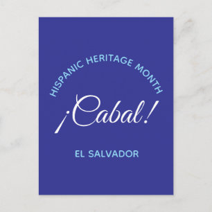 Cabal! El Salvador  Postcard