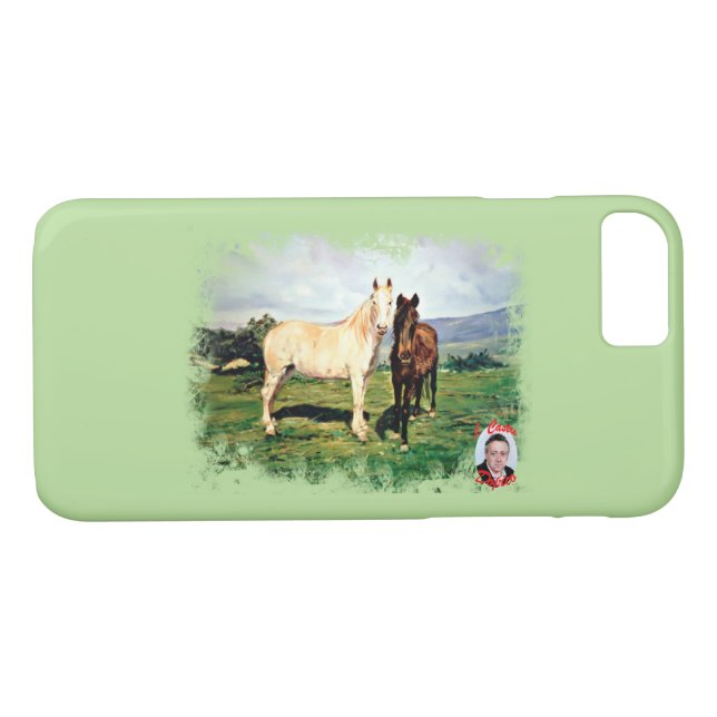 Caballos/Cabalos/Horses Case-Mate iPhone Case (Back (Horizontal))
