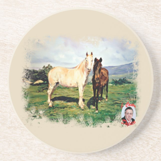 Caballos/Cabalos/Horses Coaster (Front)