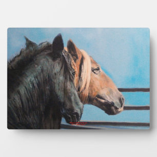 Caballos/Cabalos/Horses Plaque