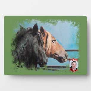 Caballos/Cabalos/Horses Plaque