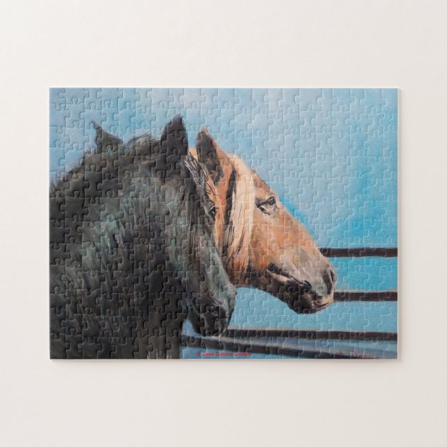 Caballos Jigsaw Puzzle (Horizontal)