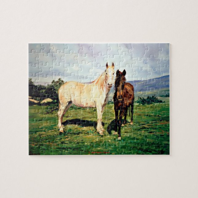 Caballos Jigsaw Puzzle (Horizontal)