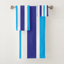 Cabana bleu rayures blanches