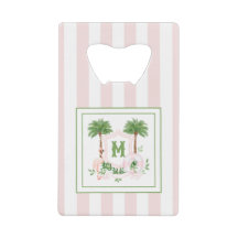 Cabana Rayures Palm Beach Monogram Crête