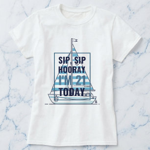 Cabana Sail Nautical Boat Tee