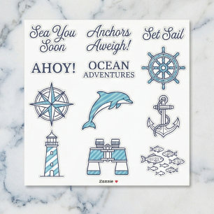 Cabana Sail Voyage Stickers