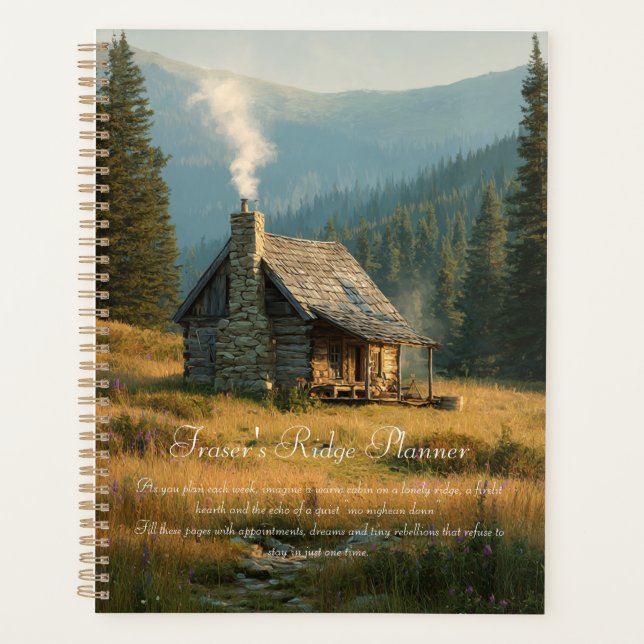 Cabane de Fraser's Ridge Sassenach (Devant)