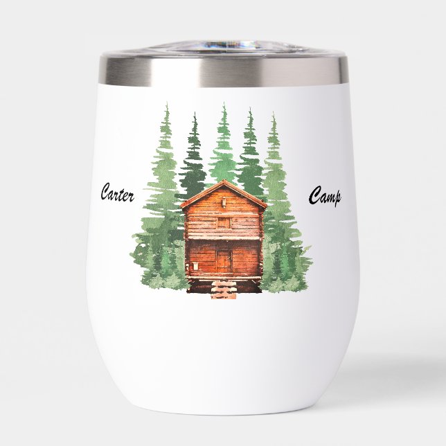 Cabane rustique dans les bois (Avant)