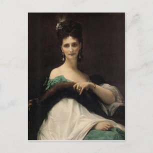 Cabanel  Alexandre  La  Comtesse  de  Keller  1873 Postcard