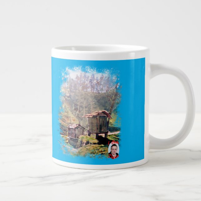 Cabazos Large Coffee Mug (Right)