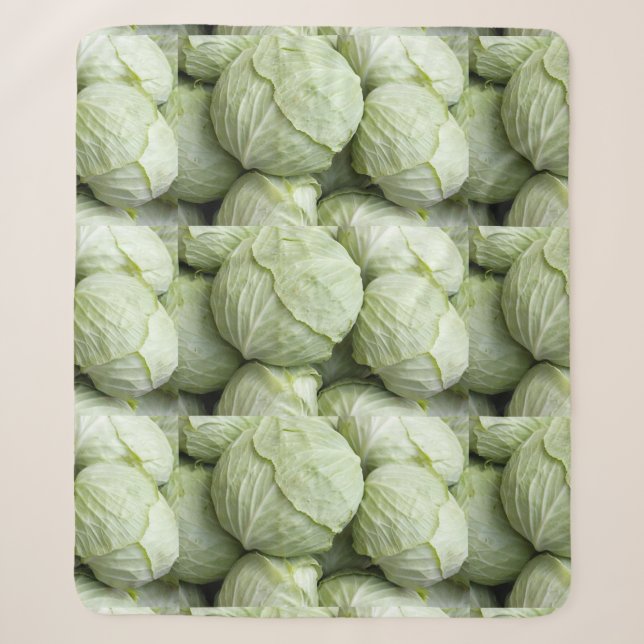 cabbage3 sherpa blanket (Front)