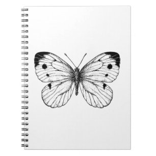Cabbage butterfly notebook
