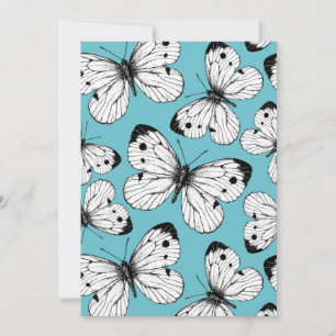 Cabbage butterfly pattern