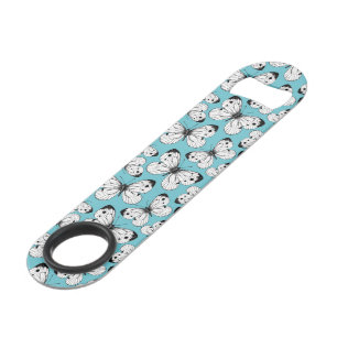 Cabbage butterfly pattern bar key