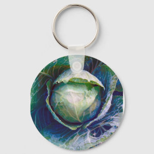 Cabbage Keychain