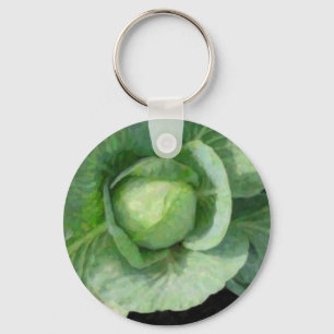 Cabbage Keychain