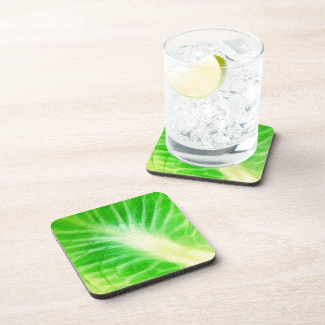 Cabbage Leaf Coaster (Right Side)