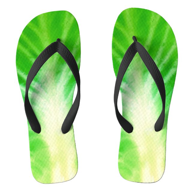 Cabbage Leaf Flip Flops (Footbed)