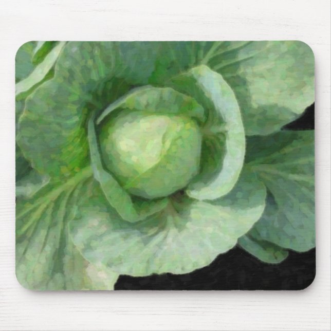 Cabbage Mouse Pad (Front)
