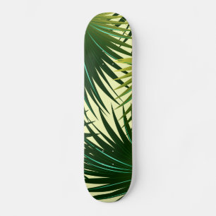 Cabbage palm leaf skateboard
