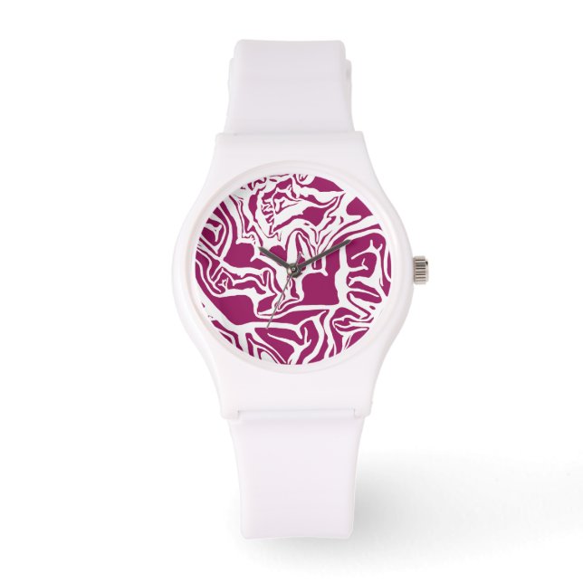 Cabbage Print Watch (Front)