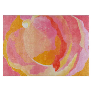 Cabbage Rose III Cutting Board