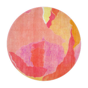 Cabbage Rose IV Cutting Board