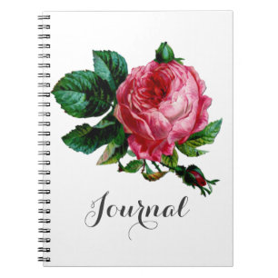 Cabbage Rose Journal Notebook