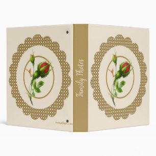 Cabbage Rose Photo Album Binder