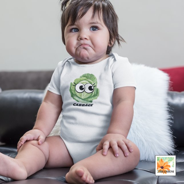 cabbage vegan baby funny outfit T-Shirt (Creator Uploaded)