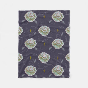 Cabbages and Kings Fleece Blanket