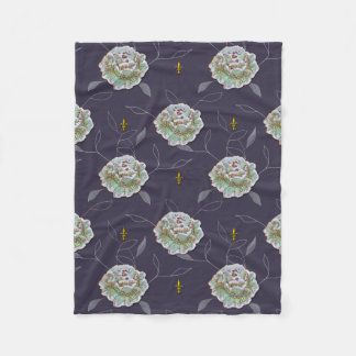 Cabbages and Kings Fleece Blanket