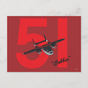 Cabbie Character Art 2 Postcard