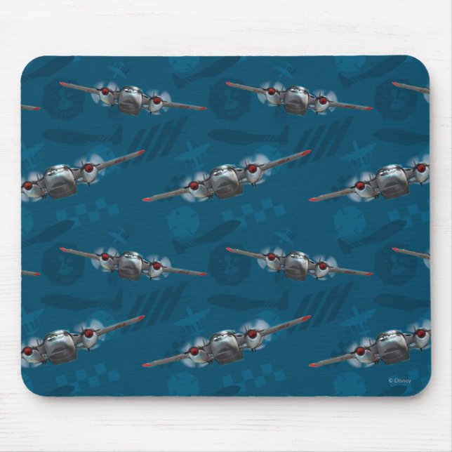Cabbie Pattern Mouse Pad (Front)