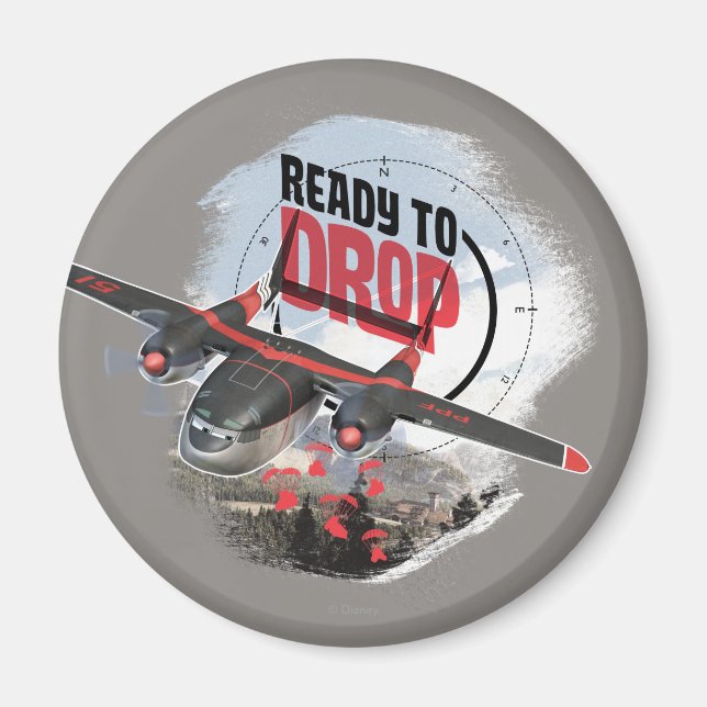 Cabbie Ready To Drop Magnet (Front)